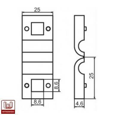 Dystans obejmy panelowej fi 5 mm - zdjęcie nr 4