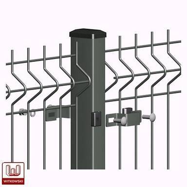 Kompletny zestaw ogrodzeniowy 3D fi +-5 mm o wysokości 1030 mm - 15 mb - zdjęcie nr 3