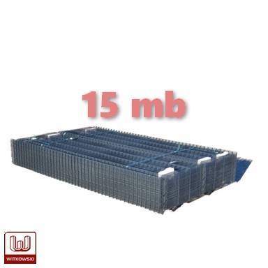 Kompletny zestaw ogrodzeniowy 3D fi +-5 mm o wysokości 1030 mm - 15 mb