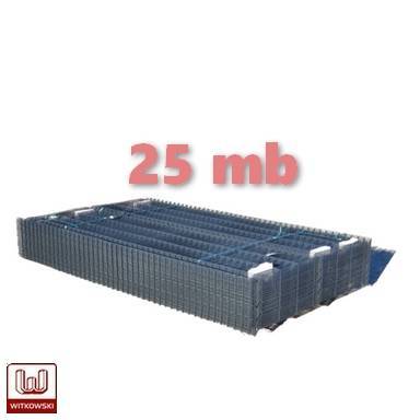 Kompletny zestaw ogrodzeniowy 3D fi +-5 mm o wysokości 1030 mm - 25 mb